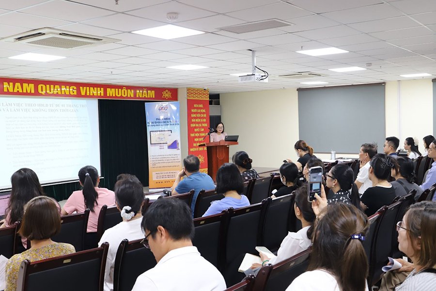 Công ty PTCN Thái Sơn tham gia Hội nghị tuyên truyền chính sách mới về Luật BHXH, BHYT 2024 cho chủ hộ kinh doanh