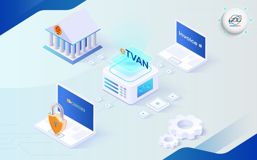 Hóa đơn điện tử E-invoice thực hiện truyền dữ liệu trực tiếp đến cơ quan thuế.