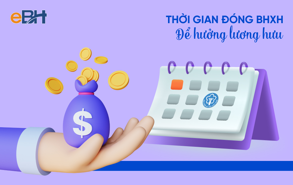Thời gian đóng BHXH để hưởng lương hưu 