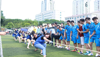 Công ty Thái Sơn  tưng bừng tổ chức Hội thao mừng 16 năm thành lập công ty