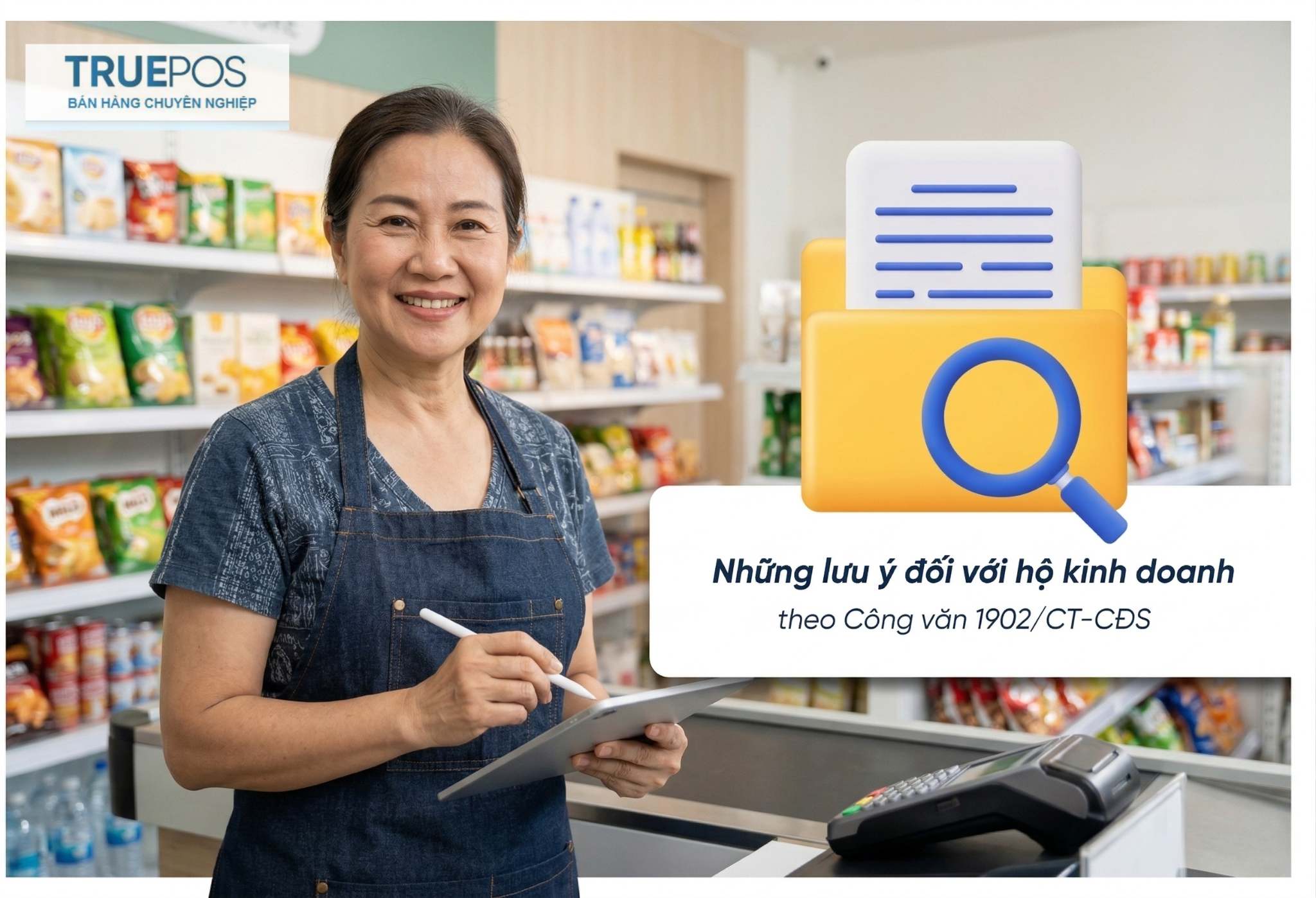 Hộ kinh doanh cần rà soát lại toàn bộ hoạt động ghi nhận doanh thu theo Công văn 1902/CT-CĐS.